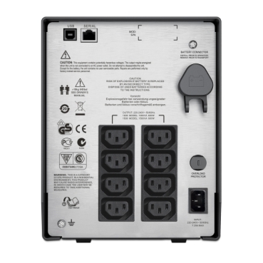 เครื่องสำรองไฟ APC SMART-UPS C 1000VA 600W LCD 230V